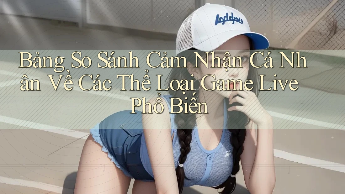 Bảng So Sánh Cảm Nhận Cá Nhân Về Các Thể Loại Game Live Phổ Biến