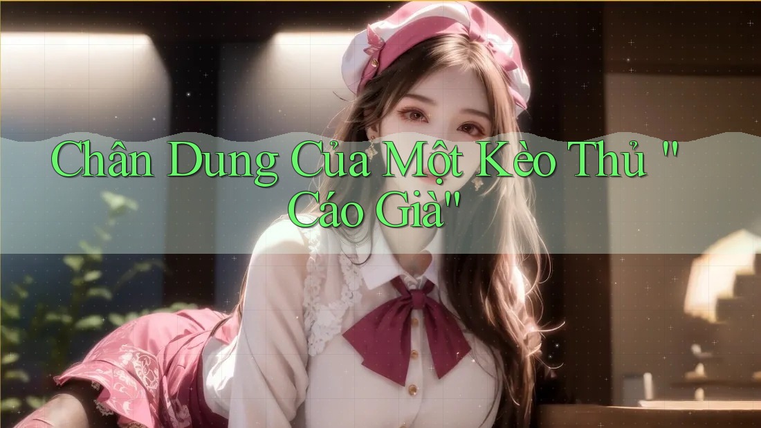 Chân Dung Của Một Kèo Thủ “Cáo Già”