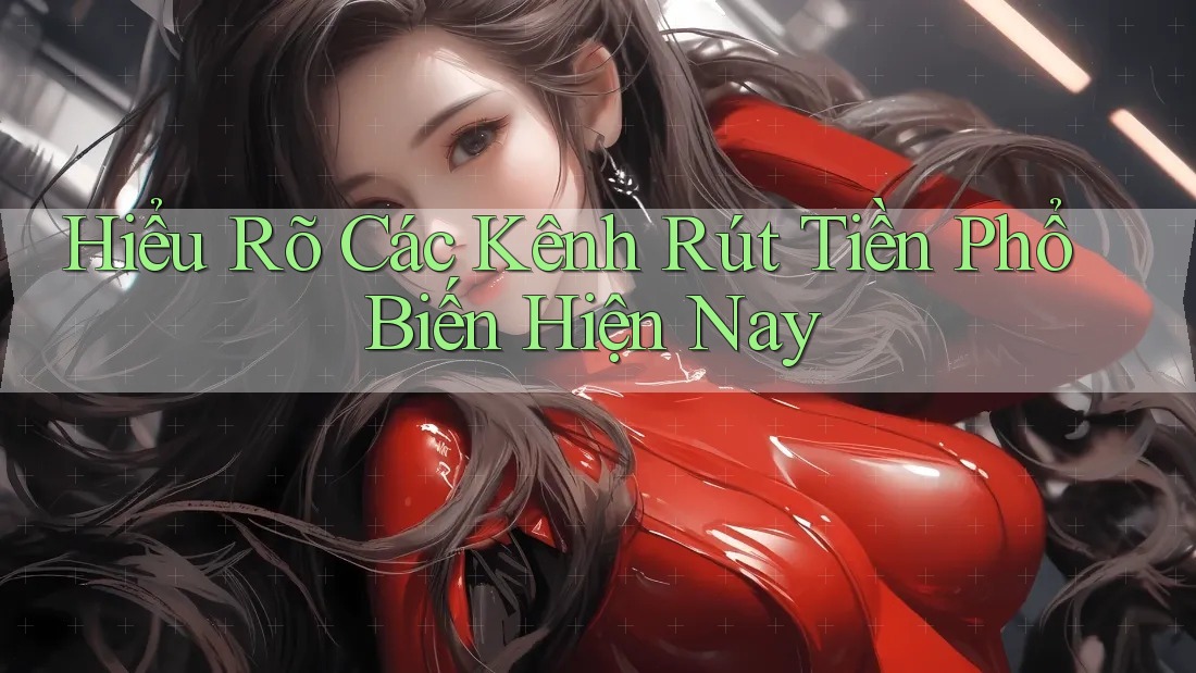 Hiểu Rõ Các Kênh Rút Tiền Phổ Biến Hiện Nay