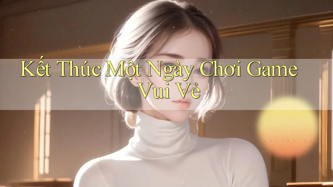Kết Thúc Một Ngày Chơi Game Vui Vẻ