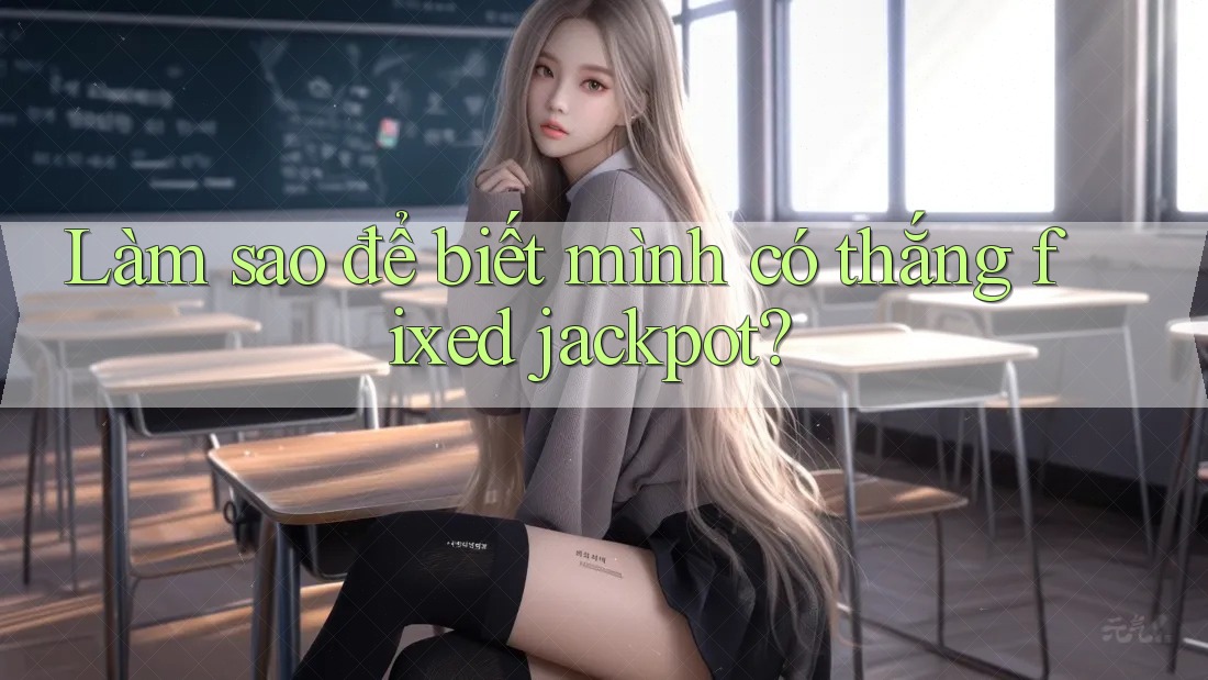 Làm sao để biết mình có thắng fixed jackpot?