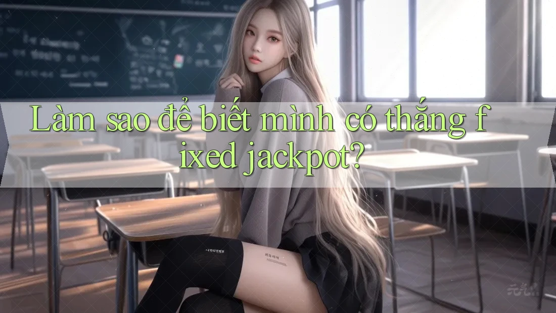 Làm sao để biết mình có thắng fixed jackpot?