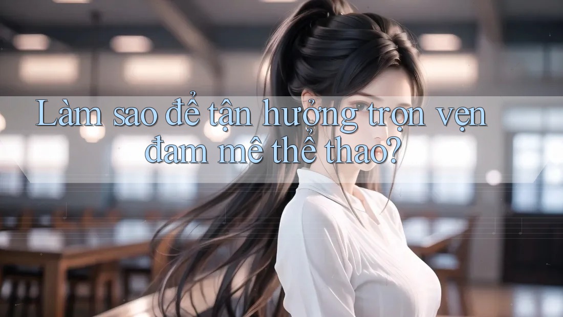 Làm sao để tận hưởng trọn vẹn đam mê thể thao?