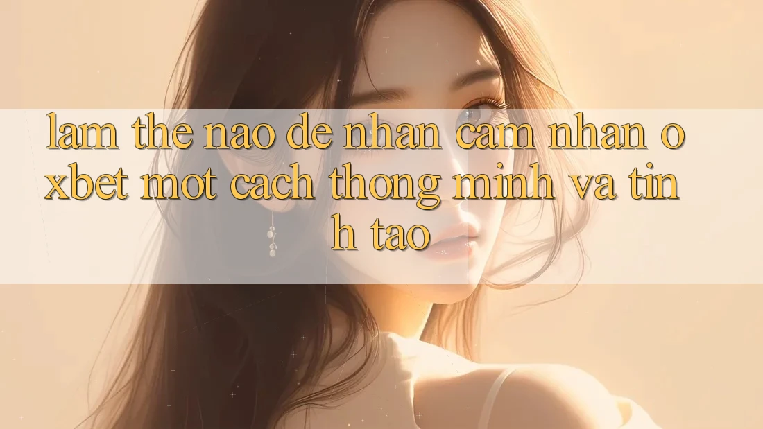 Làm Thế Nào Để Nhận cảm nhận Oxbet Một Cách Thông Minh Và Tỉnh táo?