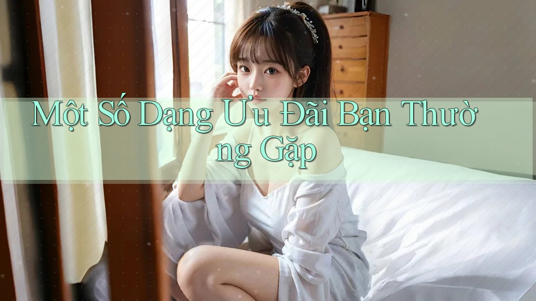 Một Số Dạng Ưu Đãi Bạn Thường Gặp
