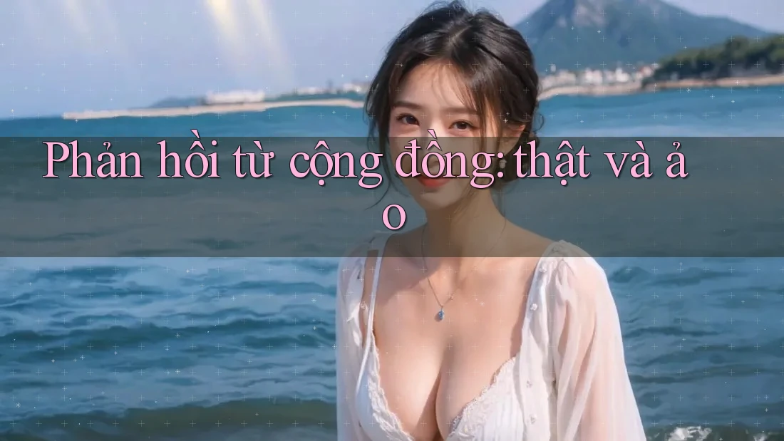 Phản hồi từ cộng đồng — thật và ảo