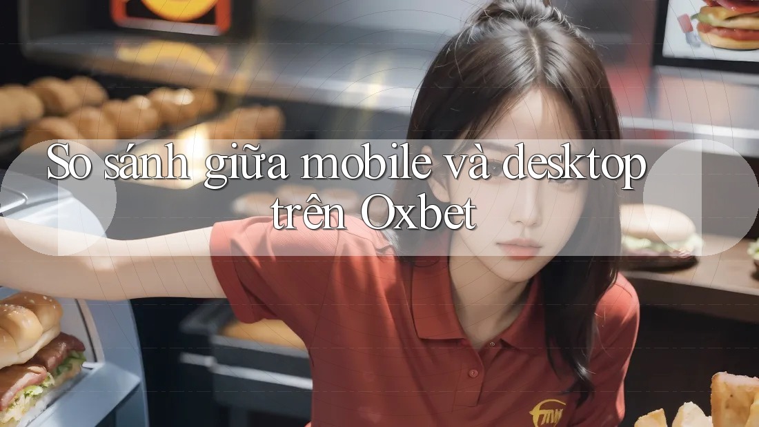 So sánh giữa mobile và desktop trên Oxbet