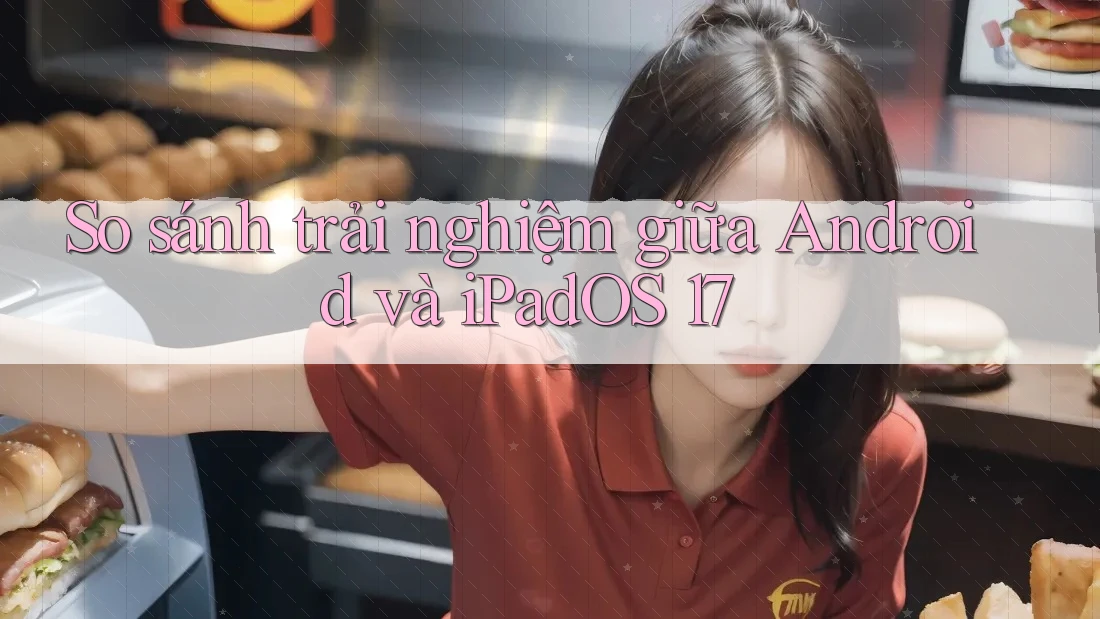 So sánh trải nghiệm giữa Android và iPadOS 17 So sánh trải nghiệm giữa Android và iPadOS 17
