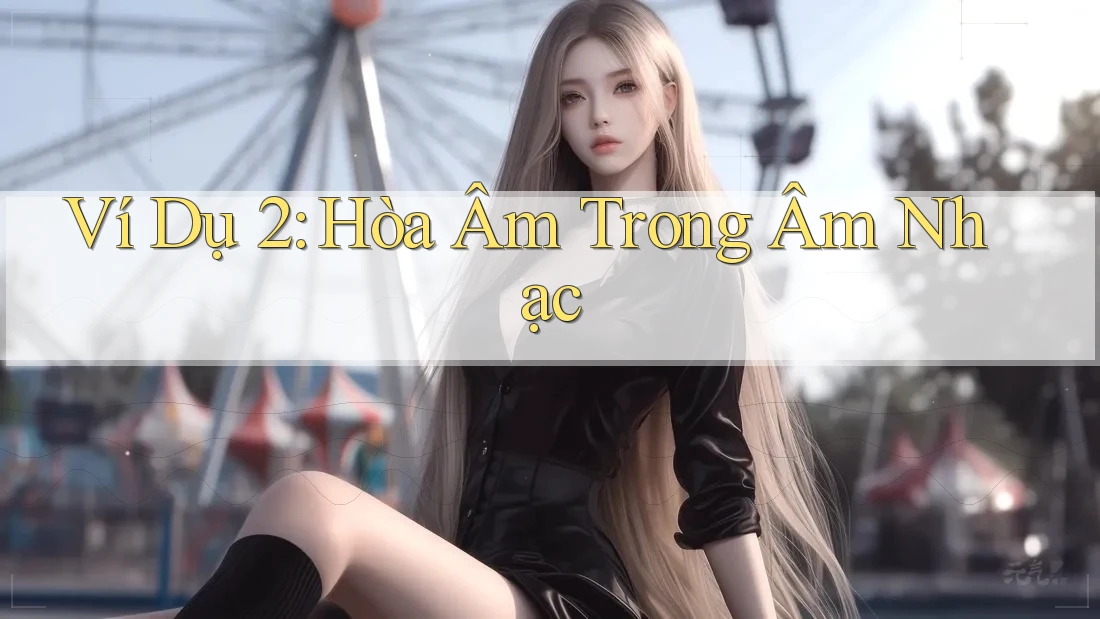 Ví Dụ 2: Hòa Âm Trong Âm Nhạc